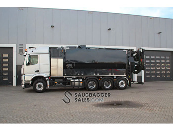 Saug-/ Spülfahrzeug Mercedes-Benz NAAKTGEBOREN Vacu-Press 11.000: das Bild 2