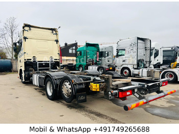 Containerwagen/ Wechselfahrgestell LKW Scania S450 HighLine LL 6x2 BDF*Retarder/AHK/2xTank/ACC: das Bild 5 Containerwagen/ Wechselfahrgestell LKW Scania S450 HighLine LL 6x2 BDF*Retarder/AHK/2xTank/ACC: das Bild 5