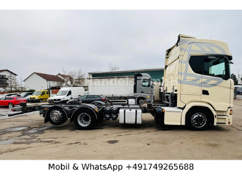Containerwagen/ Wechselfahrgestell LKW Scania S450 HighLine LL 6x2 BDF*Retarder/AHK/2xTank/ACC: das Bild 2 Containerwagen/ Wechselfahrgestell LKW Scania S450 HighLine LL 6x2 BDF*Retarder/AHK/2xTank/ACC: das Bild 2