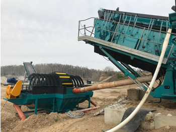 Siebmaschine PowerScreen Chieftain 1700 + Dewaterer WASHPLANT: das Bild 5