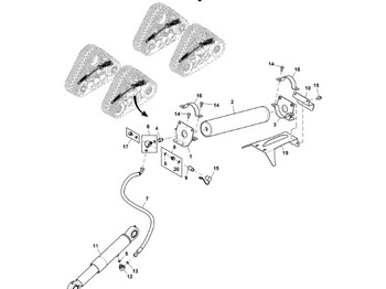 JOHN DEERE Laufwerksteile