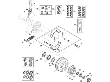 JOHN DEERE Bremsteile
