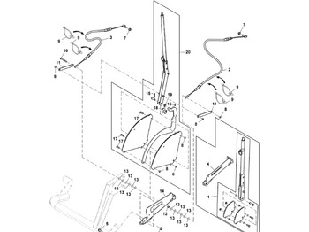 JOHN DEERE Bremsleitung/ Bremsschlauch