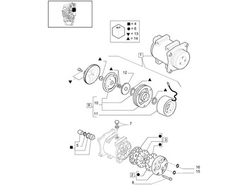NEW HOLLAND Kupplung und Teile