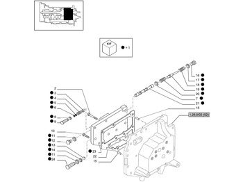 NEW HOLLAND Hydraulik ventil