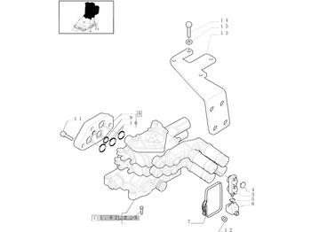 NEW HOLLAND Hydraulik ventil