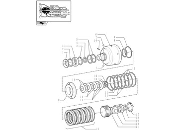 NEW HOLLAND Kupplung und Teile