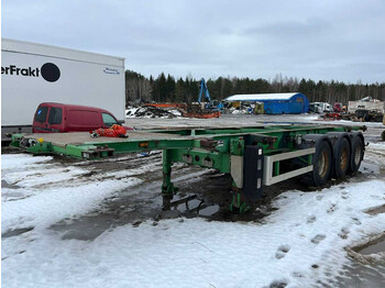 TURBO'S HOET Container/ Wechselfahrgestell Auflieger