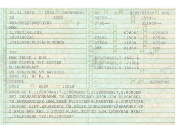 Autokran MAN 26.360 TGS Pafinger PK12002 Glaskipper 2 Trennw.: das Bild 2 Autokran MAN 26.360 TGS Pafinger PK12002 Glaskipper 2 Trennw.: das Bild 2