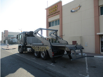 Absetzkipper MERCEDES-BENZ 2642 6×2 DOUBLE SKIP LOADER with HIAB Crane: das Bild 4 Absetzkipper MERCEDES-BENZ 2642 6×2 DOUBLE SKIP LOADER with HIAB Crane: das Bild 4