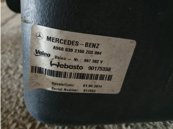 Ersatzteile für LKW MERCEDES-BENZ Mercedes Benz Actros MP4 EURO6 emission WEBASTO, VALEO cab heater, AC control, additional heating control 9608302160, 9017533B: das Bild 2 Ersatzteile für LKW MERCEDES-BENZ Mercedes Benz Actros MP4 EURO6 emission WEBASTO, VALEO cab heater, AC control, additional heating control 9608302160, 9017533B: das Bild 2