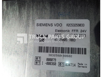 Steuergerät für LKW MAN TGX ignition set >>>>> BOSCH 0281020067 + PTM + chip key, EURO 5 control unit: das Bild 3