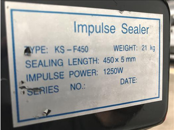 NNP KSF450 impulse heat sealer - Leasing NNP KSF450 impulse heat sealer: das Bild 5 NNP KSF450 impulse heat sealer - Leasing NNP KSF450 impulse heat sealer: das Bild 5