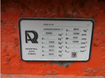 Tieflader Auflieger UMM RJ 40: das Bild 3 Tieflader Auflieger UMM RJ 40: das Bild 3