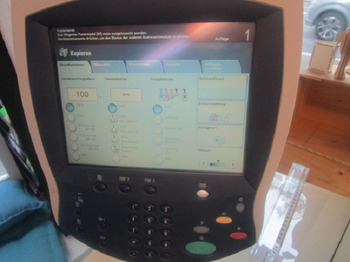 Digitaldruckmaschine XEROX DC250 (Drucken, Kopieren, Scannen) mit Broschürenfinischer: das Bild 4 Digitaldruckmaschine XEROX DC250 (Drucken, Kopieren, Scannen) mit Broschürenfinischer: das Bild 4