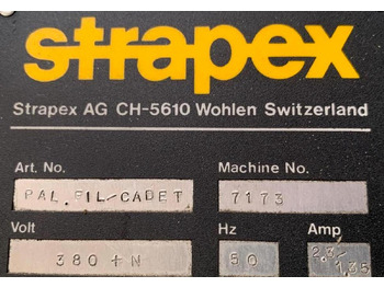 Verpackungsmaschine Verpackungsmaschine STRAPEX PAL.FIL-Kadet: das Bild 2 Verpackungsmaschine Verpackungsmaschine STRAPEX PAL.FIL-Kadet: das Bild 2