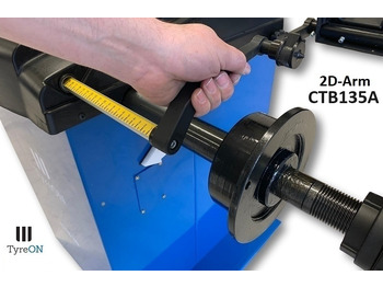 Werkstattgerät CTB135A wheel balancer - 5 ALU and 2 Steel programs - Auto input Distance + Diameter + Width - 230V: das Bild 4 Werkstattgerät CTB135A wheel balancer - 5 ALU and 2 Steel programs - Auto input Distance + Diameter + Width - 230V: das Bild 4