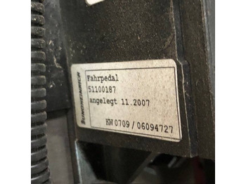 Pedal für Flurförderzeug Plate floor for Jungheinrich: das Bild 3