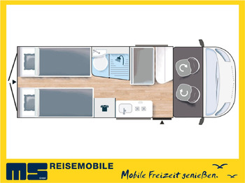 Chausson V697 FIRST LINE / - 2025- / 140PS / EINZELBETTEN - Leasing Chausson V697 FIRST LINE / - 2025- / 140PS / EINZELBETTEN: das Bild 2