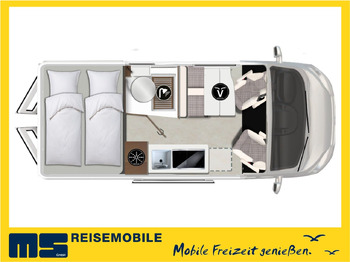 Camper Van Karmann DAVIS 590 LIFESTYLE /-2026-/ CONCEPT- PLUS PAKET: das Bild 2