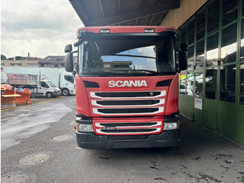 Holztransporter, Autokran SCANIA G490 6x2: das Bild 3