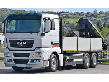 Pritsche LKW, Autokran MAN TGX 26.440 Pritsche 6,40 m* PK 29002+FUNK *6x4: das Bild 4 Pritsche LKW, Autokran MAN TGX 26.440 Pritsche 6,40 m* PK 29002+FUNK *6x4: das Bild 4