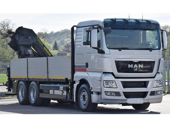 Pritsche LKW, Autokran MAN TGX 26.440 Pritsche 6,40 m* PK 29002+FUNK *6x4: das Bild 3 Pritsche LKW, Autokran MAN TGX 26.440 Pritsche 6,40 m* PK 29002+FUNK *6x4: das Bild 3