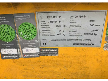 Niederhubwagen Jungheinrich ERE225: das Bild 4 Niederhubwagen Jungheinrich ERE225: das Bild 4