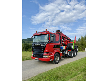 SCANIA R 580 Holztransporter