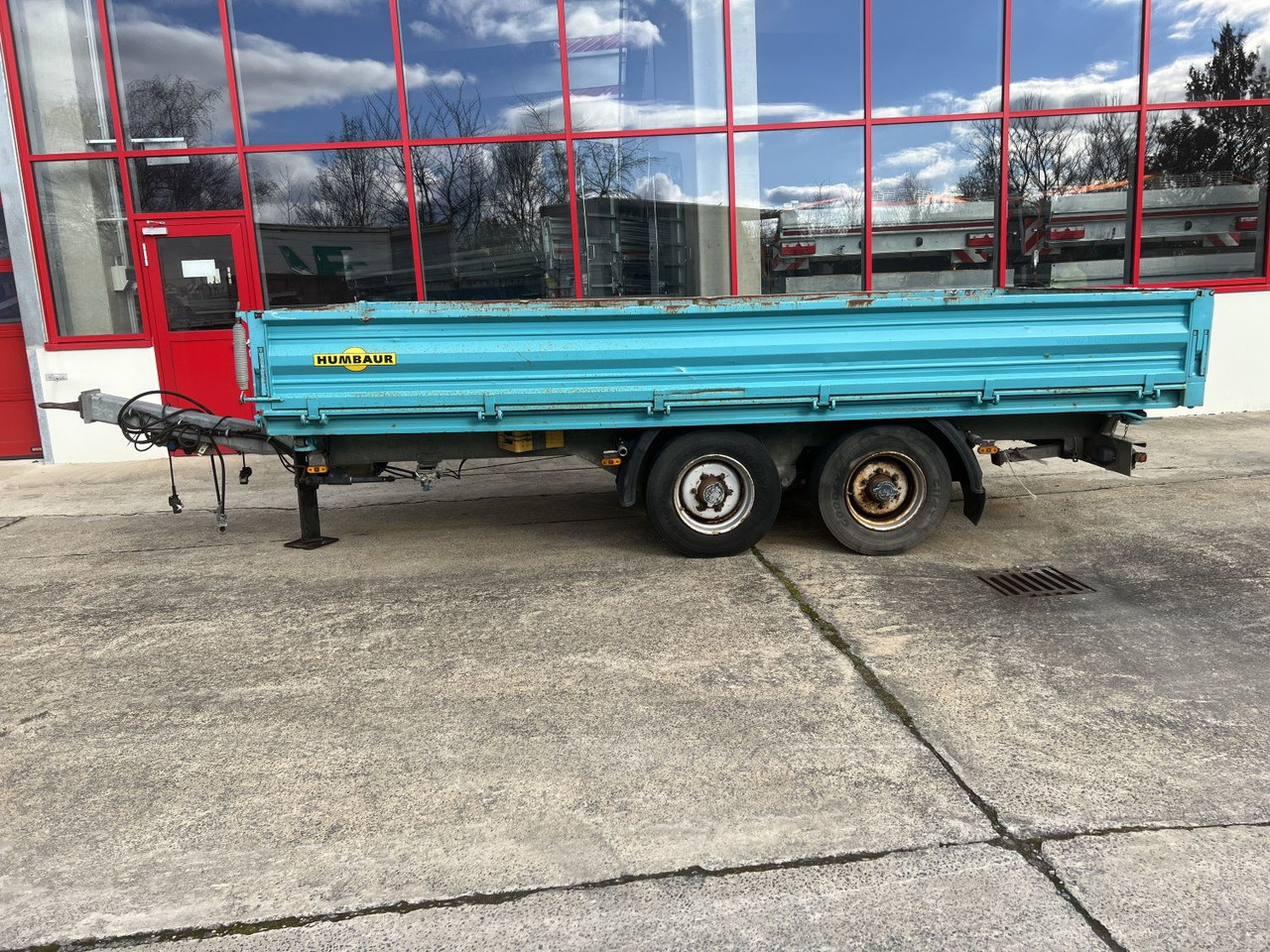Humbaur HTK 10 50 24 Tandem Kipper- Tieflader - Kipper Anhänger: das Bild 4 Humbaur HTK 10 50 24 Tandem Kipper- Tieflader - Kipper Anhänger: das Bild 4