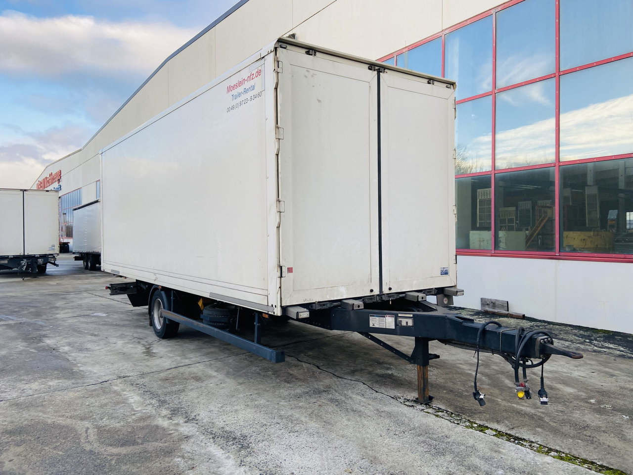 Möslein EK 1- D 7,3 1 Achs Kofferanhänger - Koffer Anhänger: das Bild 3 Möslein EK 1- D 7,3 1 Achs Kofferanhänger - Koffer Anhänger: das Bild 3