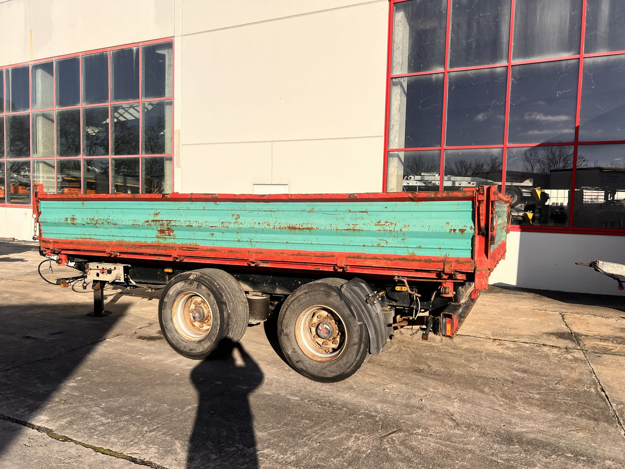 Obermaier OS2-TD190A 19 t Tandemkipper- Tieflader, Breitbereifung - Kipper Anhänger: das Bild 3 Obermaier OS2-TD190A 19 t Tandemkipper- Tieflader, Breitbereifung - Kipper Anhänger: das Bild 3