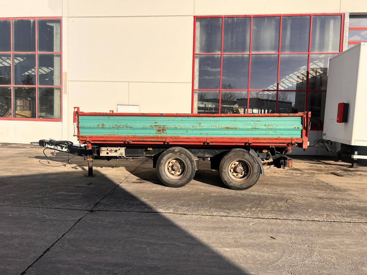 Obermaier OS2-TD190A 19 t Tandemkipper- Tieflader, Breitbereifung - Kipper Anhänger: das Bild 1 Obermaier OS2-TD190A 19 t Tandemkipper- Tieflader, Breitbereifung - Kipper Anhänger: das Bild 1