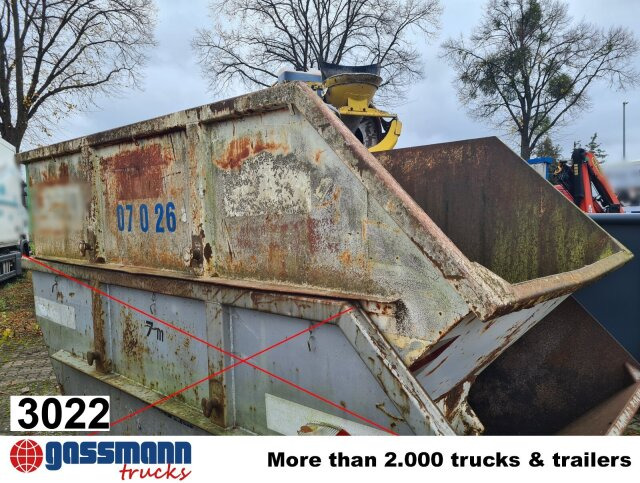 Absetzcontainer ca. 7m³ offen - Absetzcontainer: das Bild 1 Absetzcontainer ca. 7m³ offen - Absetzcontainer: das Bild 1