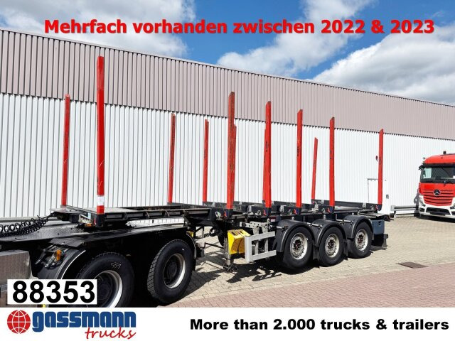 Doll LOGO H3L-14XL, Liftachse, Nachlauflenkachse, - Holzauflieger: das Bild 1 Doll LOGO H3L-14XL, Liftachse, Nachlauflenkachse, - Holzauflieger: das Bild 1