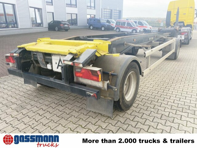 Abrollanhänger/ Absetzanhänger Hüffermann HSA 18.70 Schlittenabroller: das Bild 10 Abrollanhänger/ Absetzanhänger Hüffermann HSA 18.70 Schlittenabroller: das Bild 10