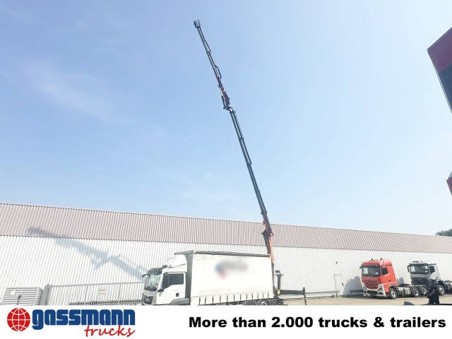 Pritsche LKW, Autokran MAN TGS 26.400 6x2-4 LL, Lenk-/Lift, Edscha,: das Bild 9 Pritsche LKW, Autokran MAN TGS 26.400 6x2-4 LL, Lenk-/Lift, Edscha,: das Bild 9