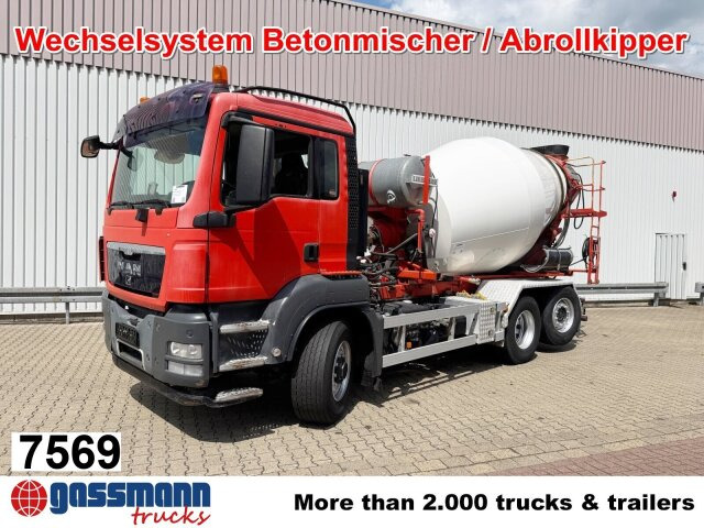 MAN TGS 26.480 6x4H-4 BL, Liebherr HTM 704, - Betonmischer LKW: das Bild 1 MAN TGS 26.480 6x4H-4 BL, Liebherr HTM 704, - Betonmischer LKW: das Bild 1