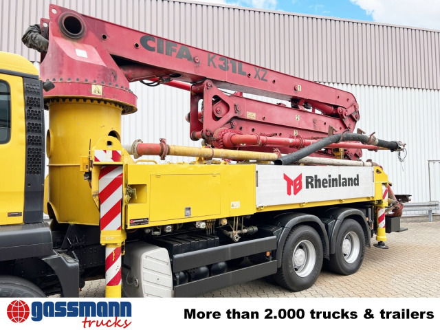 MAN TGS 33.440 6X4 BB, Betonpumpe CIFA K31L XZ, 31m - Betonpumpe: das Bild 3 MAN TGS 33.440 6X4 BB, Betonpumpe CIFA K31L XZ, 31m - Betonpumpe: das Bild 3