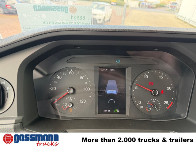 MAN TGS 33.440 6x6 BB CH, Hohe Bauart, Nebenantrieb - Fahrgestell LKW: das Bild 2 MAN TGS 33.440 6x6 BB CH, Hohe Bauart, Nebenantrieb - Fahrgestell LKW: das Bild 2