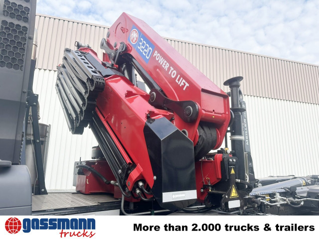 MAN TGS 35.480 8X4 BL, Intarder, Kran HMF 3220-K6, - Abrollkipper, Autokran: das Bild 3 MAN TGS 35.480 8X4 BL, Intarder, Kran HMF 3220-K6, - Abrollkipper, Autokran: das Bild 3