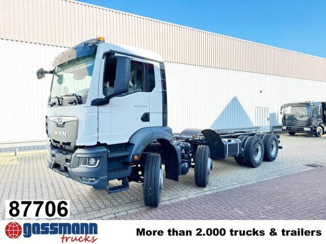 MAN TGS 35.480 8x6H BL CH, HydroDrive, Navi, - Fahrgestell LKW: das Bild 1 MAN TGS 35.480 8x6H BL CH, HydroDrive, Navi, - Fahrgestell LKW: das Bild 1