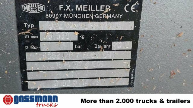 Meiller MEILLER 3-Seiten Kippbrücke 4-Achser - Kippaufbau: das Bild 4 Meiller MEILLER 3-Seiten Kippbrücke 4-Achser - Kippaufbau: das Bild 4