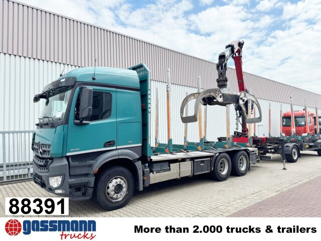 Mercedes-Benz Arocs 2651 L 6x4, Retarder, StreamSpace, - Holztransporter, Autokran: das Bild 1 Mercedes-Benz Arocs 2651 L 6x4, Retarder, StreamSpace, - Holztransporter, Autokran: das Bild 1