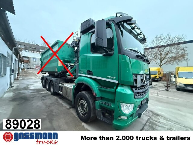 Mercedes-Benz Arocs 3240 L 8x4 ENA, Lenk-/Liftachse, Navi, - Abrollkipper: das Bild 1 Mercedes-Benz Arocs 3240 L 8x4 ENA, Lenk-/Liftachse, Navi, - Abrollkipper: das Bild 1