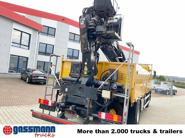 Pritsche LKW, Autokran Mercedes-Benz Axor 1833 L 4x2 mit Heckkran Hiab XS 133 K-2: das Bild 10 Pritsche LKW, Autokran Mercedes-Benz Axor 1833 L 4x2 mit Heckkran Hiab XS 133 K-2: das Bild 10