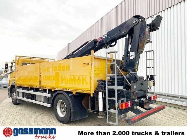 Pritsche LKW, Autokran Mercedes-Benz Axor 1833 L 4x2 mit Heckkran Hiab XS 133 K-2: das Bild 12 Pritsche LKW, Autokran Mercedes-Benz Axor 1833 L 4x2 mit Heckkran Hiab XS 133 K-2: das Bild 12