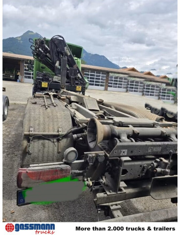 Scania Scania G 480/6x2-4, Lenk-Liftachse, Hiab Kran - Abrollkipper, Autokran: das Bild 3 Scania Scania G 480/6x2-4, Lenk-Liftachse, Hiab Kran - Abrollkipper, Autokran: das Bild 3