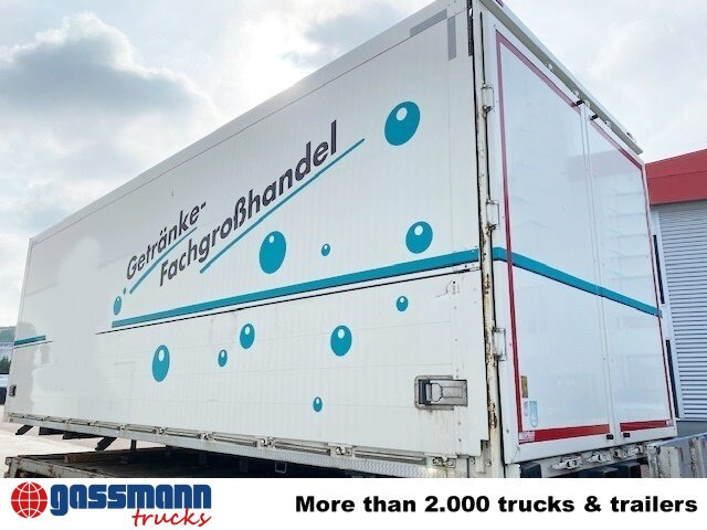 Schwenkwandaufbau, Stapleraufnahme, 6x - Koffer LKW: das Bild 2 Schwenkwandaufbau, Stapleraufnahme, 6x - Koffer LKW: das Bild 2