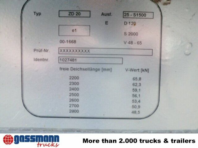 Zugdeichsel - Rahmen/ Chassis: das Bild 2 Zugdeichsel - Rahmen/ Chassis: das Bild 2